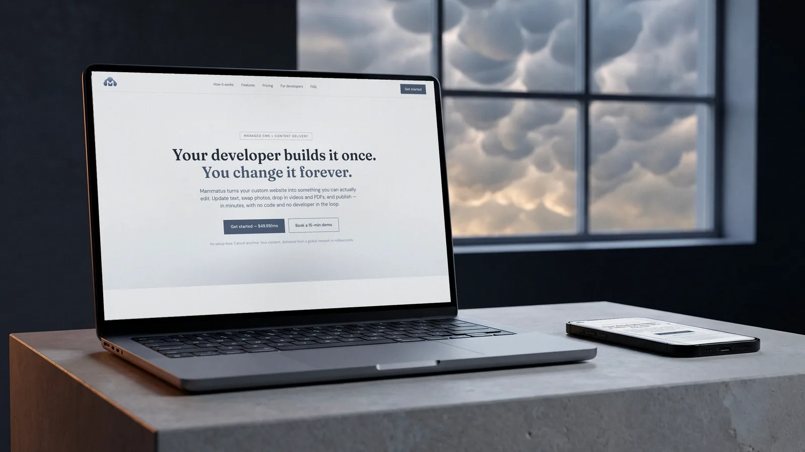 Mammatus CMS